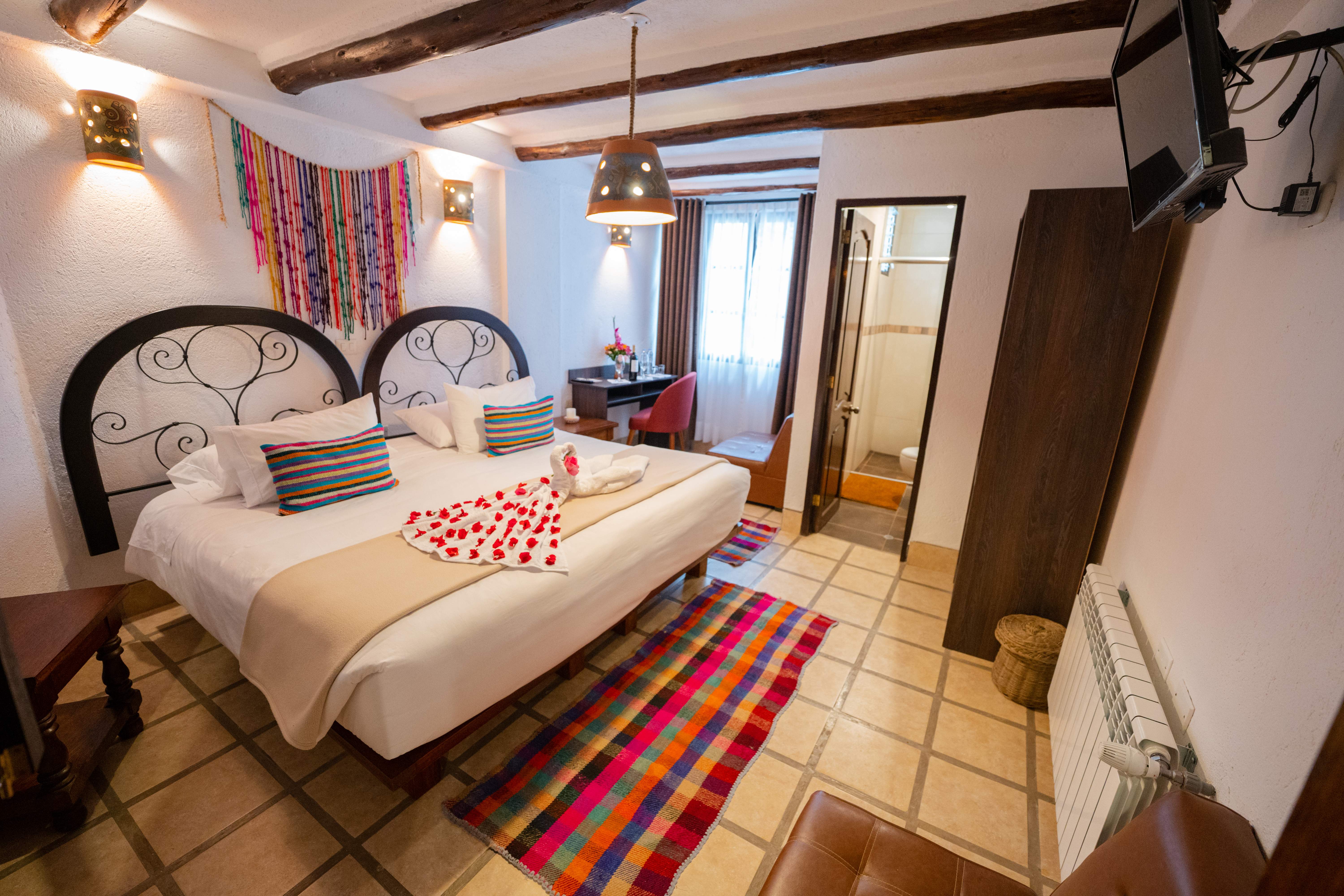 Habitación doble matrimonial del hotel